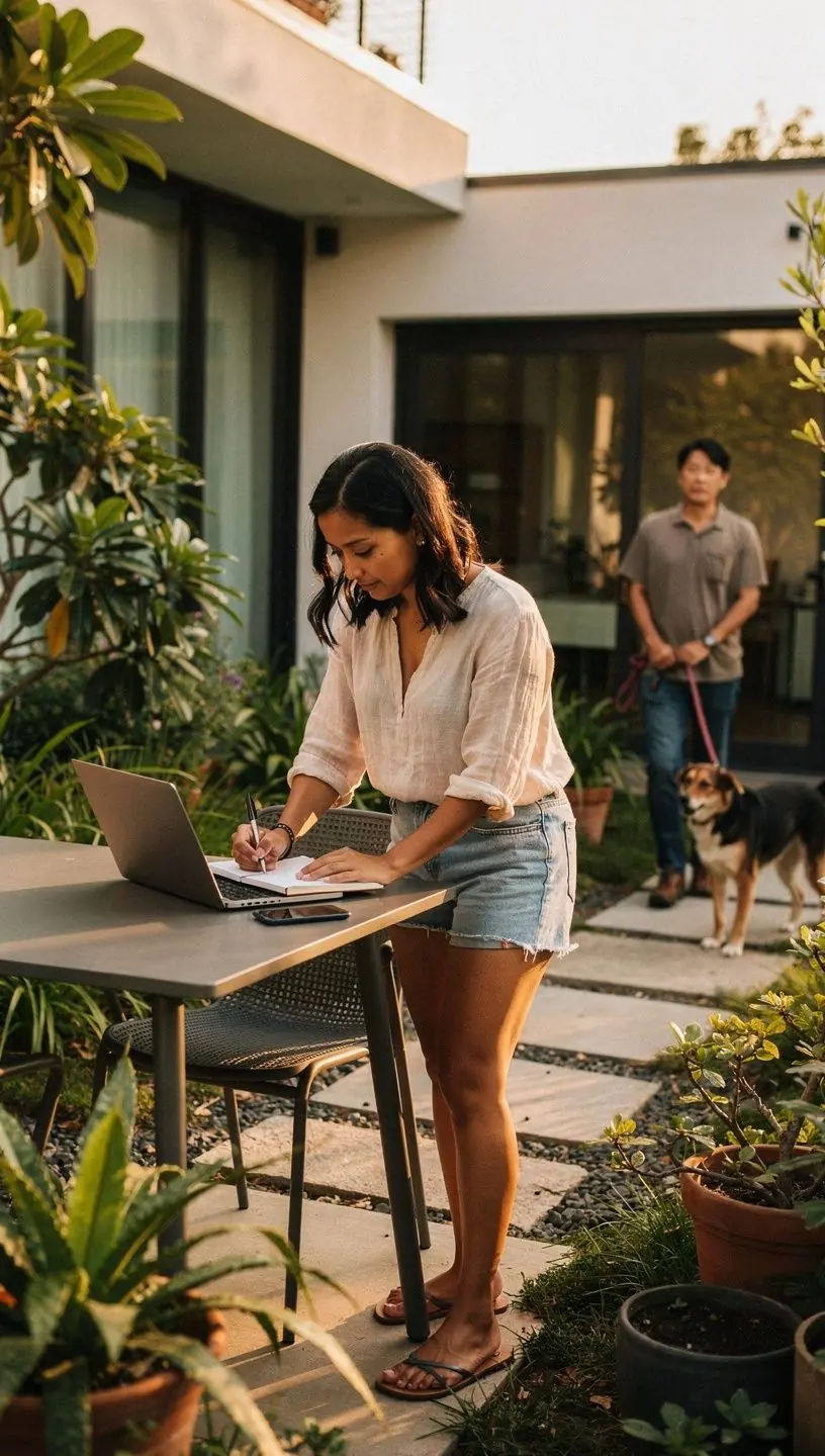 Diagram showing interconnected digital tools with clear, user-friendly icons representing efficient workflow.