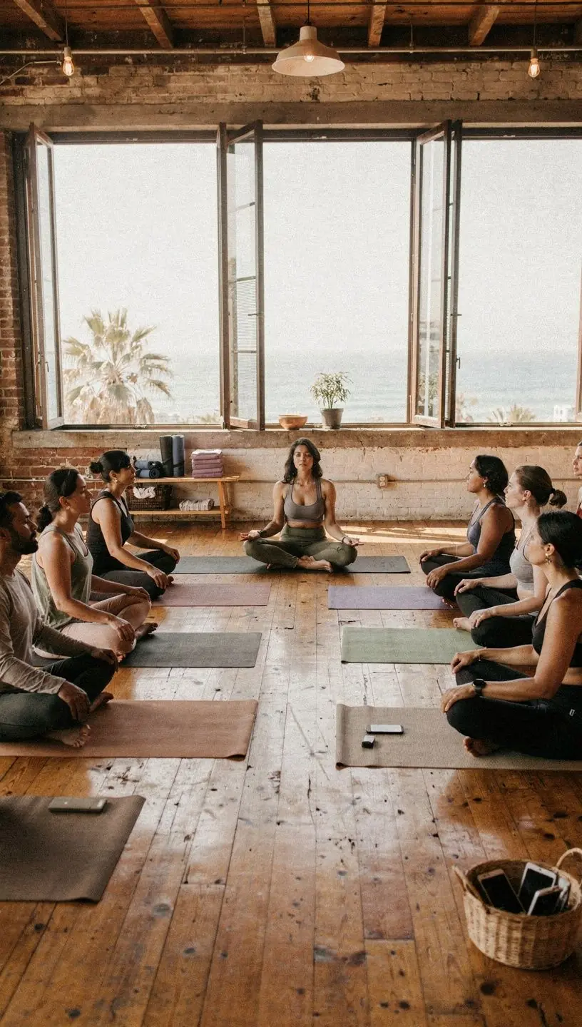 Minimalist workspace featuring a laptop, notebook, and a cup of coffee symbolizing simplicity in digital tools.