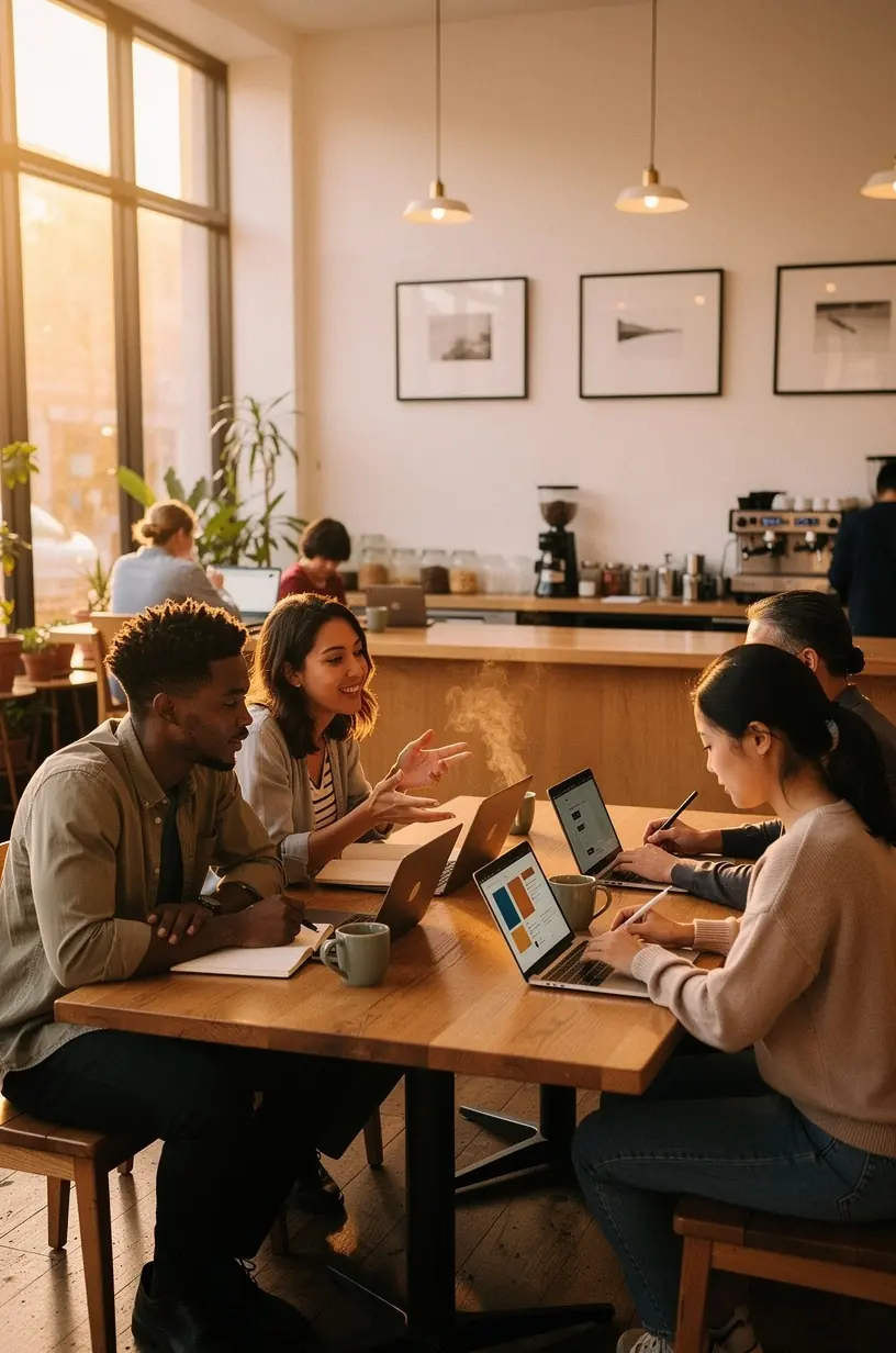 Close-up of a clean, organized desktop screen displaying a streamlined app interface for improved usability.